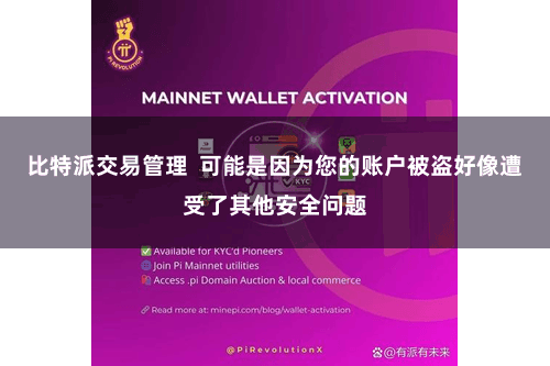 比特派交易管理  可能是因为您的账户被盗好像遭受了其他安全问题