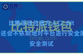 比特派钱包官方入口  Bitpie还会不依期地对平台进行安全测试